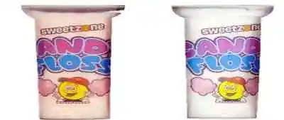 Sweetzone Candy Floss Tub 20g - 12 X 20g Cups • £17.99