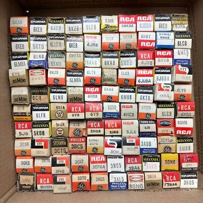 $24.99 • Buy Lot Of 100 - Vacuum Tubes Vintage NOS Tubes