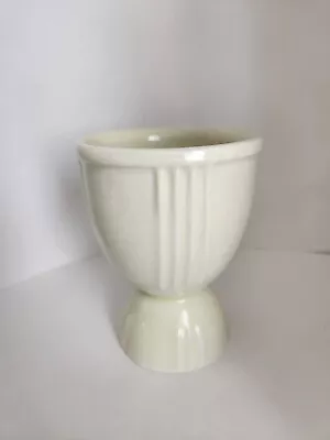 Vintage Hankscraft ? Double Sided Ribbed EGG CUP 3 3/4  Tall • $7.45