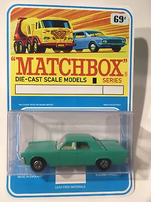 Matchbox Lesney #31 Phantom Custom Superfast Lincoln Wide Wheels. Blister Pack. • $49.95