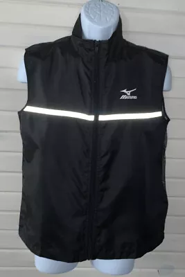 NWOT MIZUNO Sz SMALL Promo Safety Vest With Reflective Strips Style 460112-9090 • $12.74