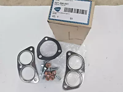 PORSCHE 914 MUFFLER And TAILPIPE GASKET / FITTING Kit  For MY 1970 To 1974 • $28.37