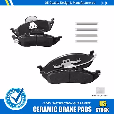 Front Ceramic Brake Pads W/Hardware Kit For Mercedes-Benz ML320 ML350 ML430 • $30.74