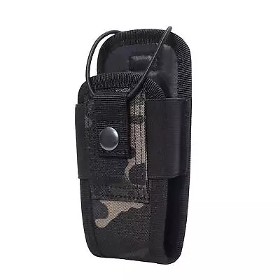 Molle Radio Walkie Talkie Pouch Waist Bag Holder Pocket Holster Outdoor  • $9.46