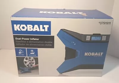 KOBALT Electric Portable Air Compressor 120 PSI 12 Volt & 120 Volt Tire Inflator • $89.69