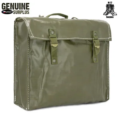 $19.99 • Buy Vintage Cold War Czech Army Bag w/ Shoulder Strap Satchel Tote Haversack Purse