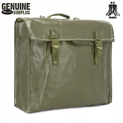$19.99 • Buy Vintage Cold War Czech Army Bag w/ Shoulder Strap Satchel Tote Haversack Purse