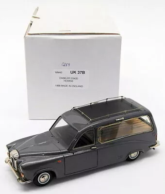 Minimarque 43 1/43 Scale Model Car UK37B - 1968 Daimler DS420 Hearse - Grey • $119.97