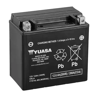 Yuasa YTX14L-BS Battery - 12V • £79.99