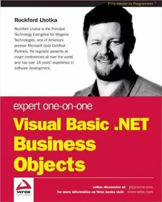 Expert One-on-One Visual Basic .NET Business Objects  Paperback Used - Good • $7.99