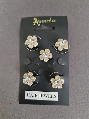 Womens Accessorize Hair Jewels 5 Pack Brand New • £2
