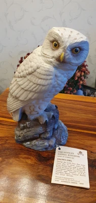 Aynsley Animal Kingdom Ceramic Snowy Owl • £10