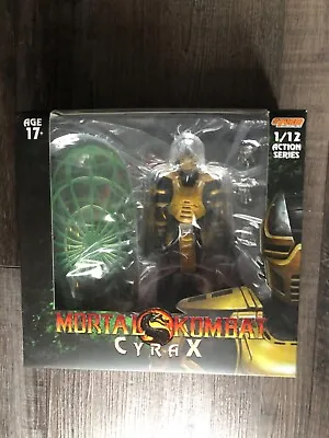 Cyrax 2019 Mortal Kombat 1:12 Figure Storm Collectibles Clean Version Misb • $170
