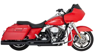 Vance & Hines Black 2 Into 1 2:1 Pro Pipe Exhaust System Harley Touring 10-16 • $1249.99