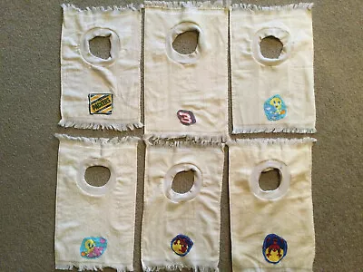 New Hand Crafted Terri Cloth Infant/toddlers Pull Over Clothing Protectors/bibs • $9.49