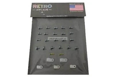 RetroArcade.us Arcade Cocktail Cabinet Joystick & Switch Mounting Screw Kit • $8