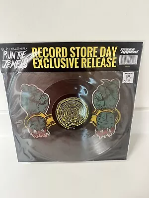 Run The Jewels -Bust No Moves RSD Exclusive Release 2015 Vinyl Clear Super Rare • $29.99