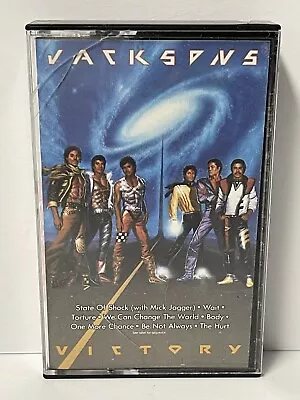 Victory By Jacksons The 5 Michael Jackson 1984 USA Cassette Tape Tested • $7.89