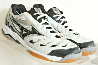 Mizuno Wave Rally 5 White Gum Sole Volleyball Sneaker 144009 Shoes Womens 9.5 • $25.47