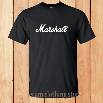 Marshall Amplification Logo Music T-Shirt Size S - 5XL • $27.99