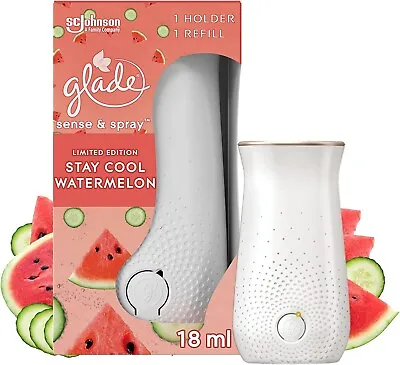 £7.80 • Buy Glade Sense And Spray Refill Air Freshener, Stay Cool Watermelon, 18ml