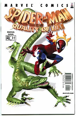 SPIDER-MAN QUALITY OF LIFE #1 2 3 4 NM+ Rucka Lizard More Spidy In Store • £12.16