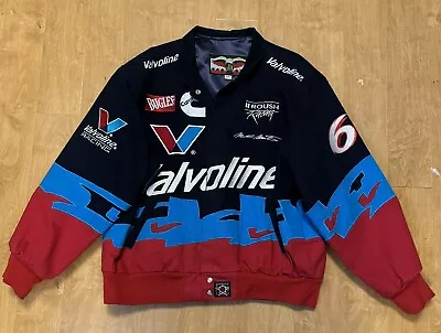 90’s Vintage Jeff Hamilton NASCAR Valvoline Mark Martin Racing Jacket Size 2XL • $125