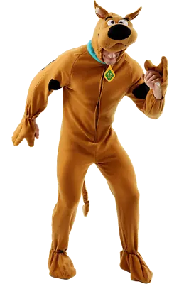 £55.11 • Buy Mens Deluxe Scooby Doo 60s TV Novelty Dog Fancy Dress Costume