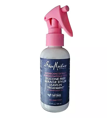 Shea Moisture Miracle Styler Leave-In Treatment W/Marshmallow Root • 3.4 Oz New • $9.19