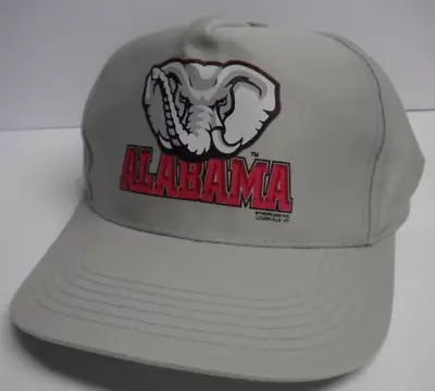 Vintage Alabama Crimson Tide Elephant Snapback Hat Cap BAMA 90s 00s Head To Toe • $16.99