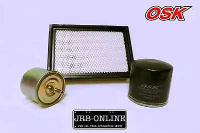 Mazda Tribute Yu08 3.0l V6 Oil Fuel Air Filter Kit 01-04 Osk Genuine Parts • $46.45