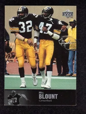 1997 Upper Deck Legends #25 Mel Blount Pittsburgh Steelers HOF Football Card NM • $2.24