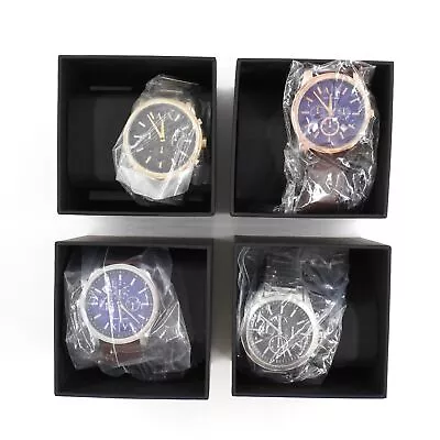 Armani Exchange Men's Quartz Wristwatches In Assorted Styles & Colors Lot Of 4 • $71