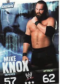 £0.99 • Buy WWE Slam Attax Evolution - Mike Knox Smackdown Card