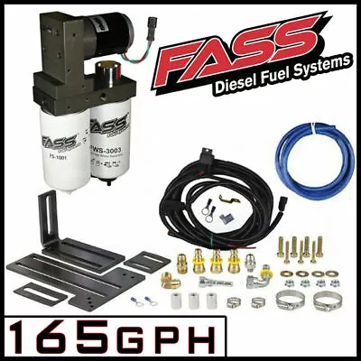 FASS 165 GPH Fuel Lift Pump For 2015-16 Silverado 2500 3500 Duramax 6.6L Diesel • $691.55