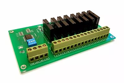 8 Channel I2C Solid State Relay Module V2.0 Arduino Raspberry 110VAC 220VAC 2A  • $49.99