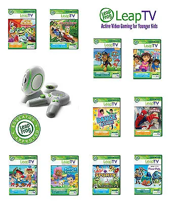 LeapFrog LeapTV Games Educational Software 3 To 8 Years (Leap TV Console) • £11.99