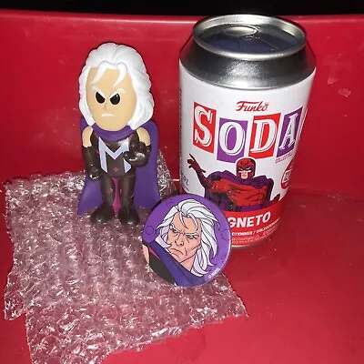 Funko Soda Magneto Chase Unmasked Vinyl Figure X-Men '97 Marvel 2000 Exclusive • $34.99