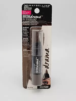 Maybelline Brow Drama Pomade Crayon #260 Deep Brown • $19.99