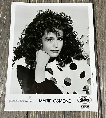 Vintage Marie Osmond 8x10 Photo Press Release Capital Nashville • $14.99