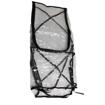 $18.69 • Buy Clear Universal Stroller Rain Cover Trolley Umbrella Raincoat Side Ventilation