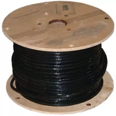 500 Ft. 2 Black Stranded AL SIMpull THHN Wire Commercial Wiring Industrial • $474.23