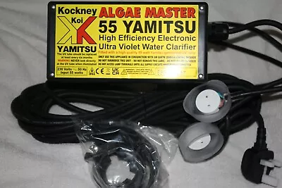 Yamitsu Algae Master 55wt  Electrics Leads Spare Kockney Koi Pond Uv Sterilser • £69.99