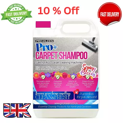 Pro-Kleen Pro+ Carpet Shampoo And Upholstery Cleaning Solution – 4 In 1 Conce... • £16