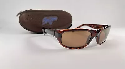 Maui Jim Stingray MJ103-10 Brown HCL Polarized Sunglasses EXCELLENT • $119.95