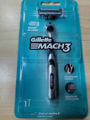 New Flexball Gillette Mach 3 Turbo 1 Cartidge For Super Smoothness Shave f/s • $22