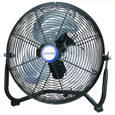 Kool-Flo 12  High Velocity Floor Fan 3 Speeds Adjustable & Tilting New A2 • $27.99