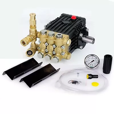 PRESSURE WASHER PUMP 4GPM 3600 PSI 24MM SOLID RIGHT SHAFT For GENERAL • $239.99