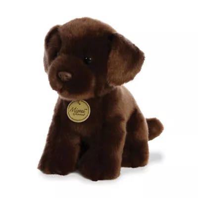 £15.79 • Buy CHOCOLATE LABRADOR DOG SOFT TEDDY BEAR TOY AURORA MIYONI 22cm CUDDLY LAB