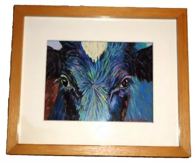 Vintage Ellen Reiley Marshal Original Signed Pastel With Frame  Eyes Only  • $125